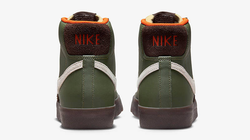 Nike Blazer Mid 77 Vintage Army Olive DZ5176-300 Back