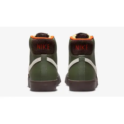 who designed nike air force 1 women Army Olive DZ5176-300 Back