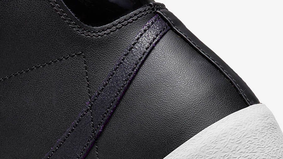 Nike Blazer Mid World Champ Black Purple DQ8767-001 Detail 2