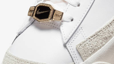 Nike Blazer Mid World Champ White Black DQ8767-100 Detail