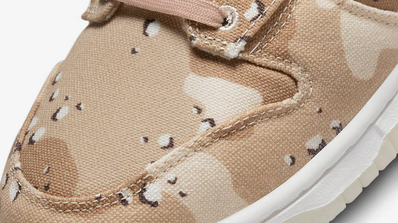 Nike Dunk High Desert Camo DX2314-200 Detail