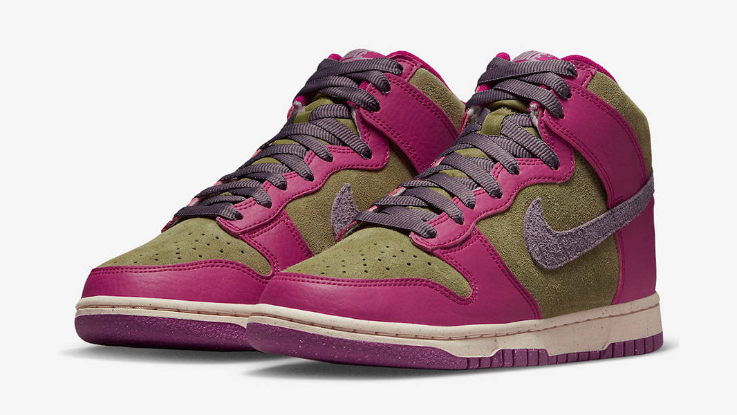 Nike Dunk High Dynamic Berry FB1273-500 Side