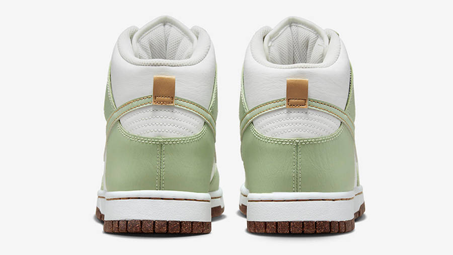 Nike Dunk High Inspected By Swoosh Honeydew DQ7680-300 Back