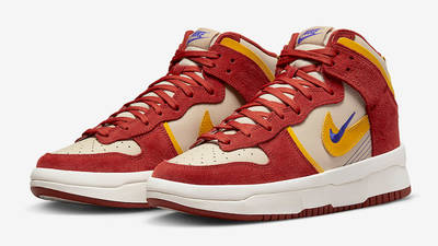 Nike Dunk High Rebel Red Yellow DH3718-600 Side