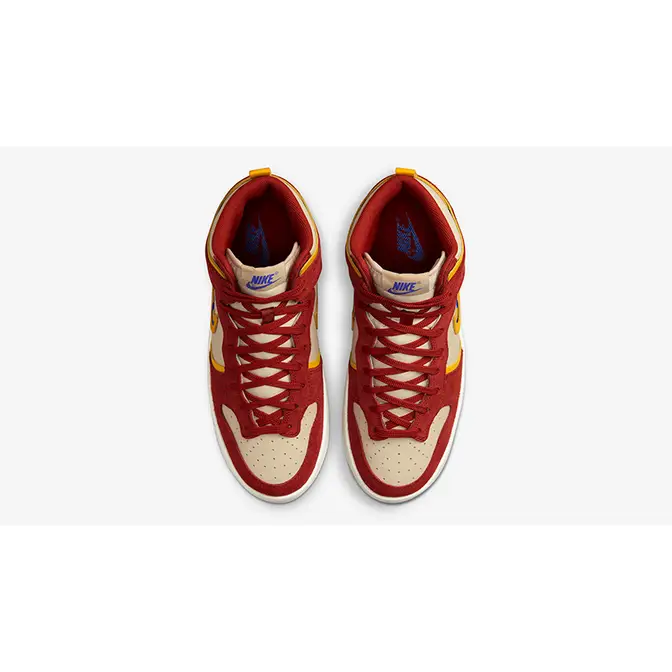 Nike Dunk High Rebel Red Yellow | Where To Buy | DH3718-600 | The Sole ...