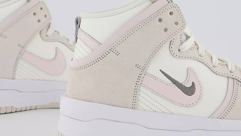 Nike Dunk High Rebel Sail Flat Pewter Detail