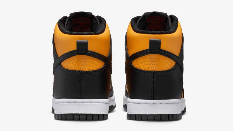 Nike Dunk High Reverse Goldenrod Back