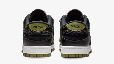 Nike Dunk Low Scrap Black Olive DM0128-001 Bak