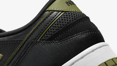 Nike Dunk Low Scrap Black Olive DM0128-001 Detail 2