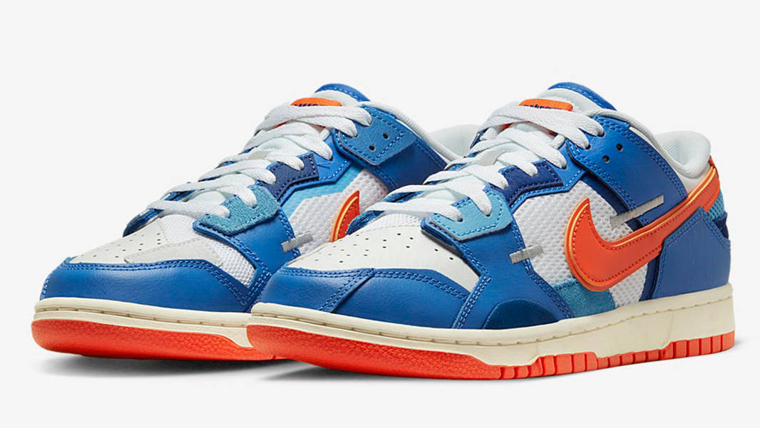 Nike Dunk Scrap Knicks DM0128-100 Side