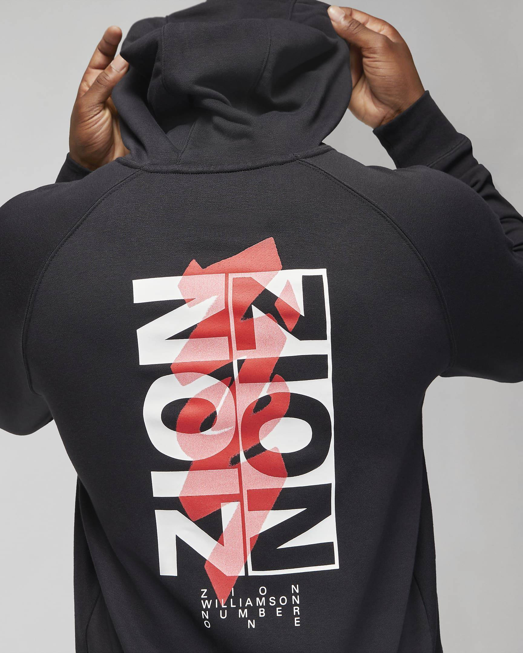 zion williamson jordan hoodie
