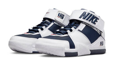 Nike LeBron 2 USA DR0826-100 Side