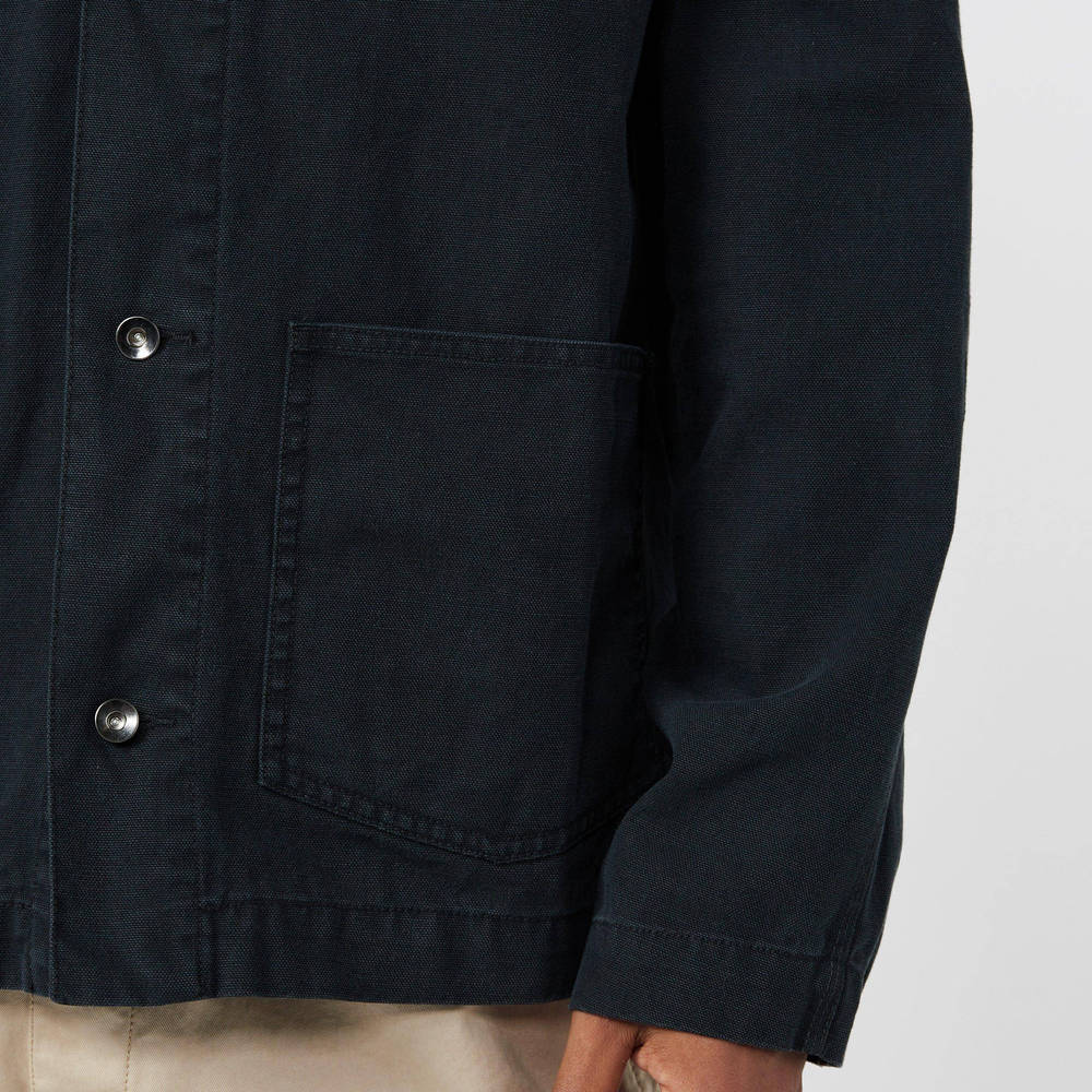 Nike Life Unlined Chore Jacket - Black | The Sole Supplier