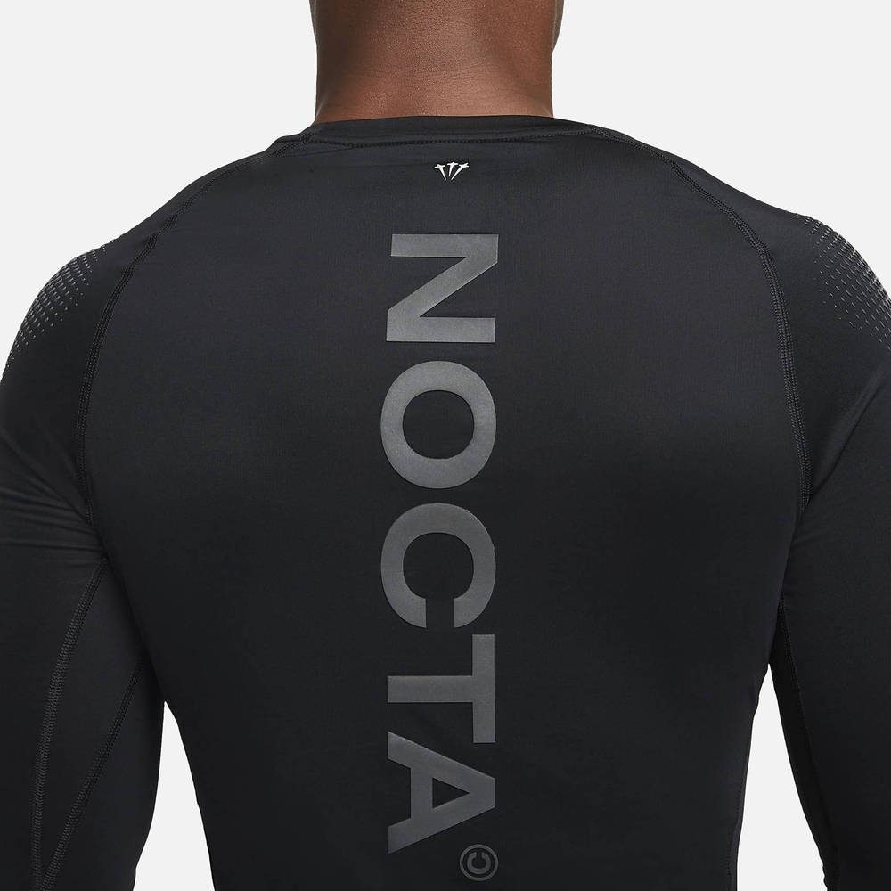 Nike NOCTA LongSleeve Base Layer Top Black The Sole Supplier