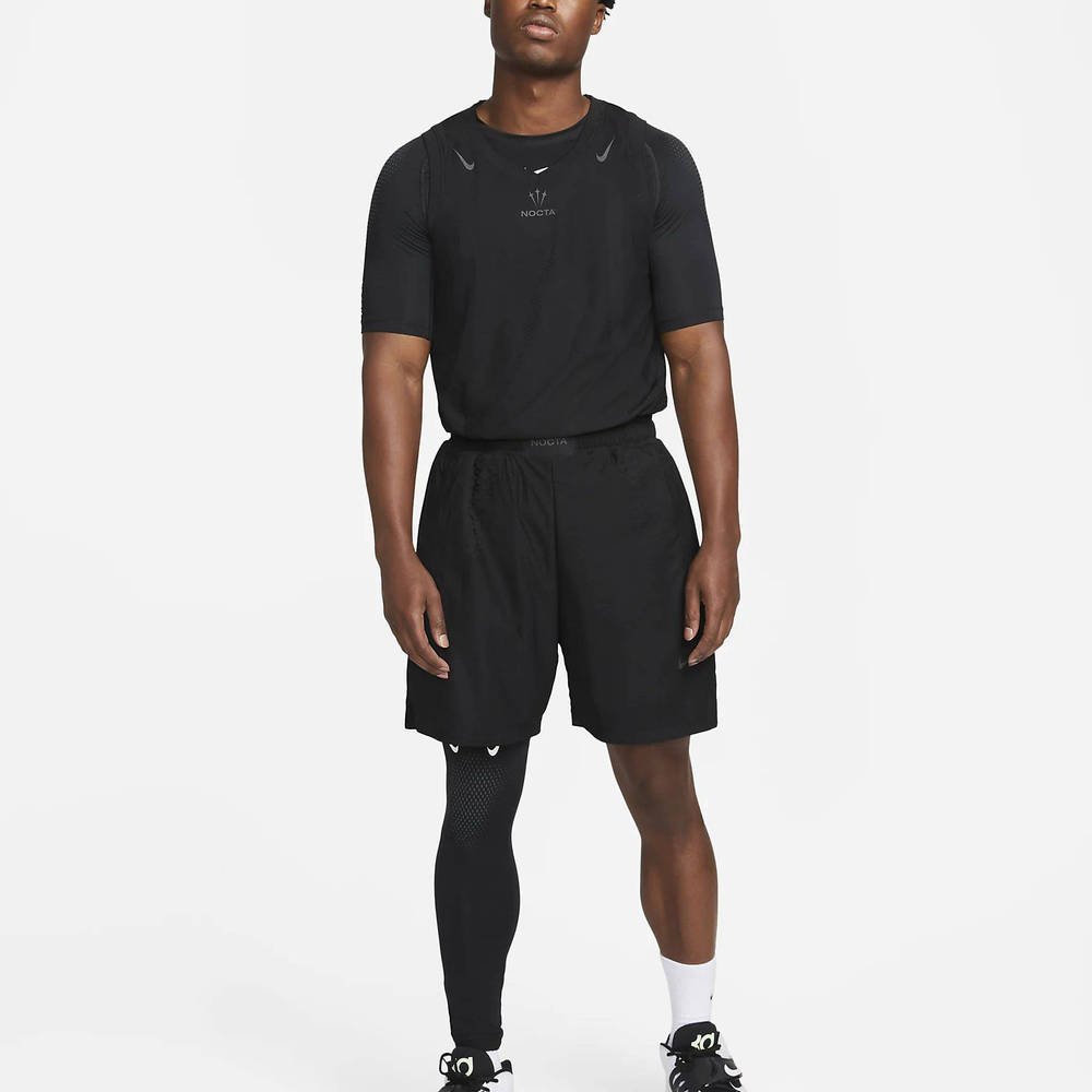 Nike NOCTA Short Sleeve Base Layer Top - Black | The Sole Supplier