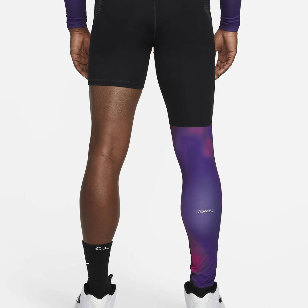 Nike Nocta Single Leg Printed Tights Right Multi The Sole Supplier