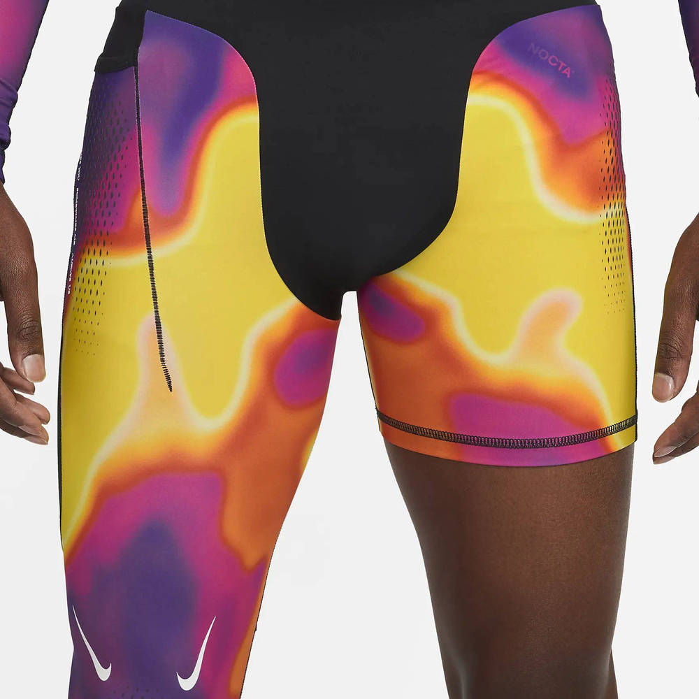 Nike NOCTA Single Leg Printed Tights Right Multi The Sole Supplier