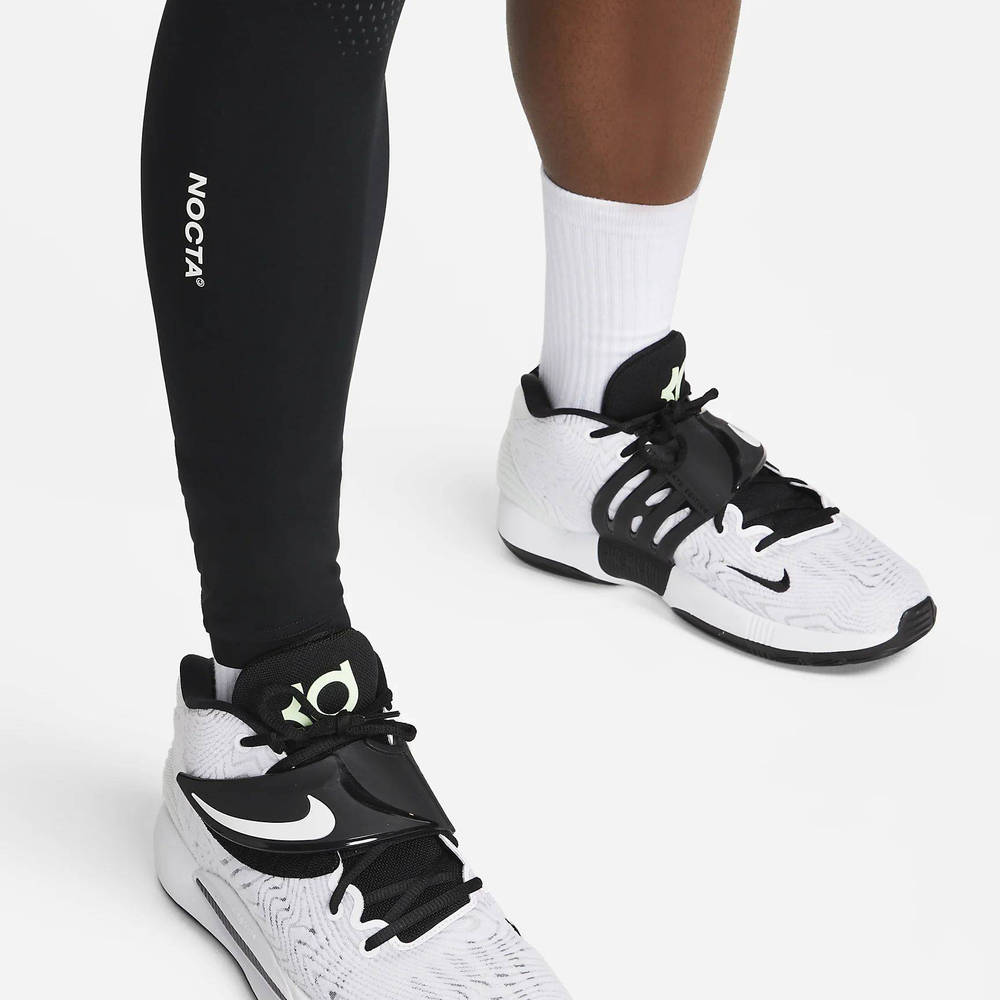 Nike NOCTA Single Leg Tights Right - Black | The Sole Supplier