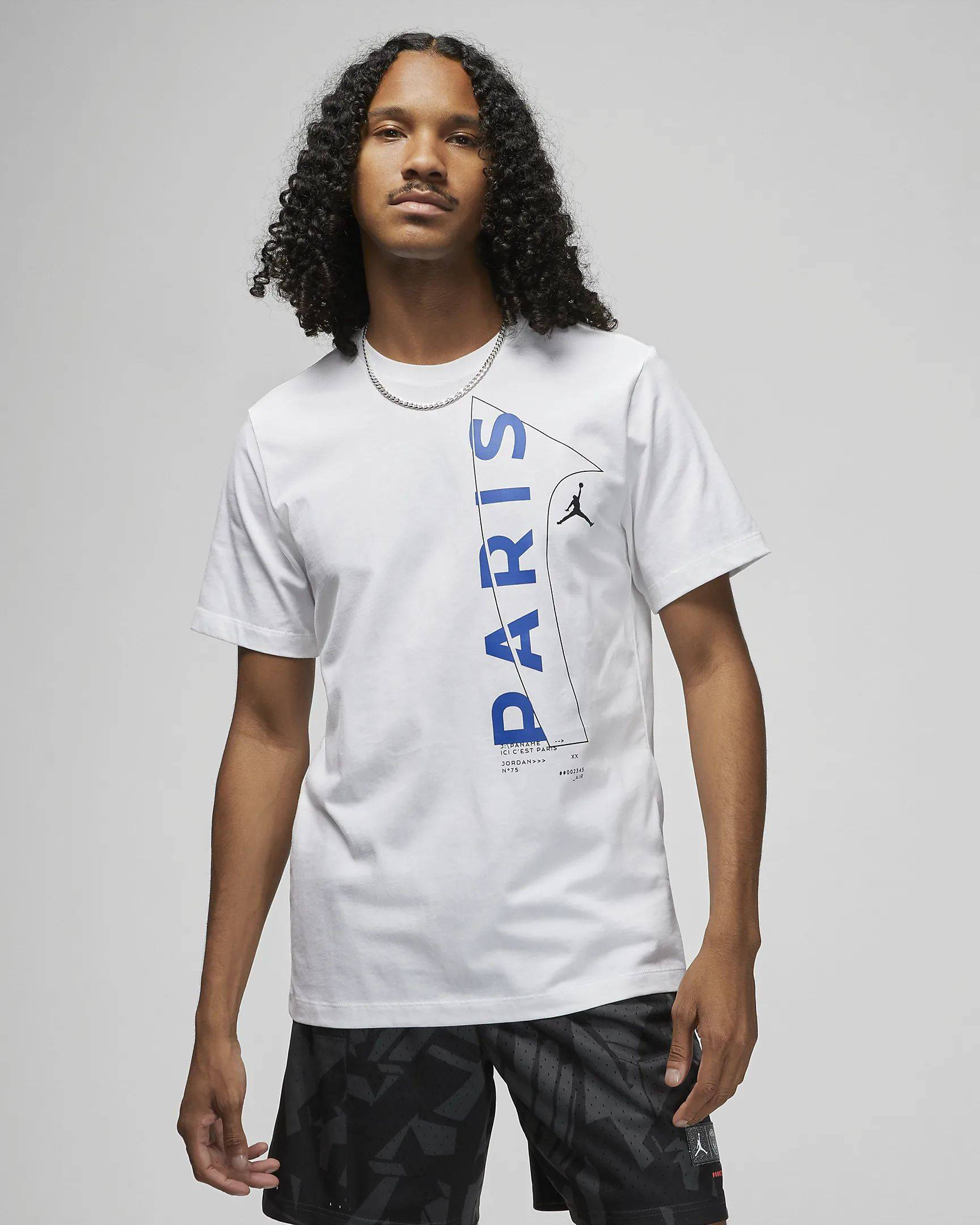 Nike Paris Saint Germain T-Shirt - White | The Sole Supplier