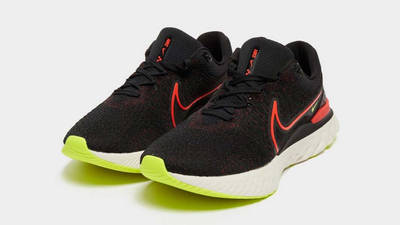 Nike React Infinity Run Flyknit 3 Black Siren Red | Where To Buy ...