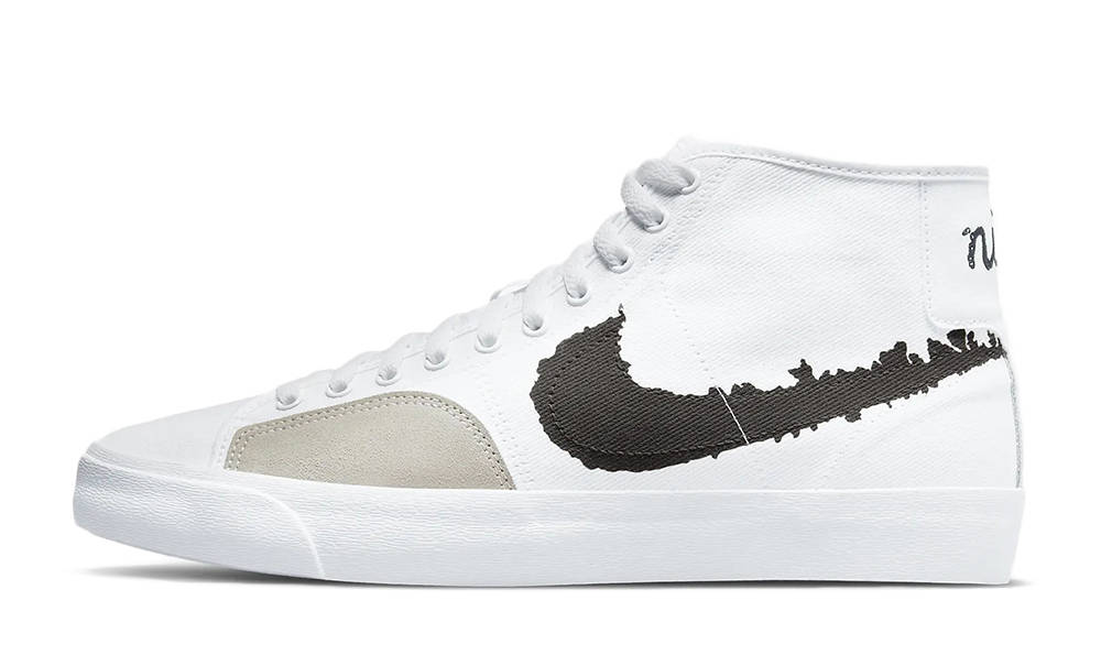 Nike SB Blazer Court Mid Premium White Black Where To Buy