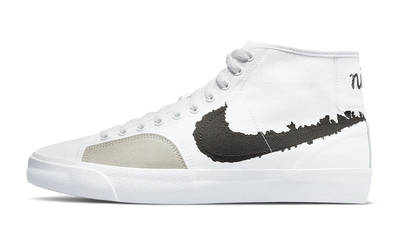 Nike SB Blazer Court Mid Premium White Black DM8553-100