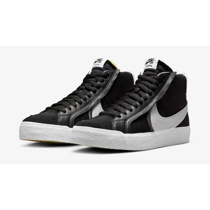 Nike SB Blazer Mid Oversized Black White | Where To Buy | DR9144-001 ...