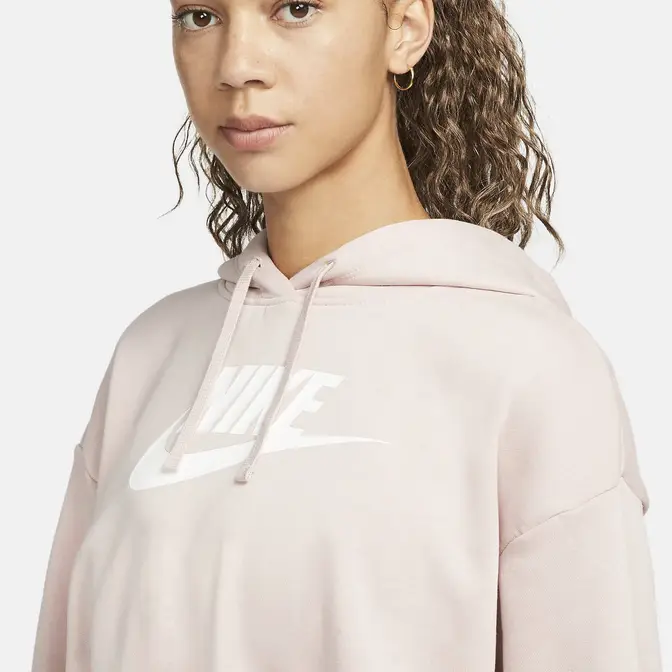 Nike Sportswear Club Fleece Oversized Crop Graphic Hoodie | Where To ...