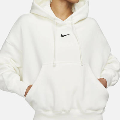 Nike Sportswear Phoenix Fleece Oversized Pullover Hoodie - Sail | The ...