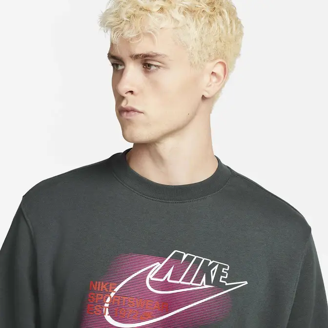 Nike Sportswear Standard Issue Sweatshirt | Where To Buy | FD0415-070 ...