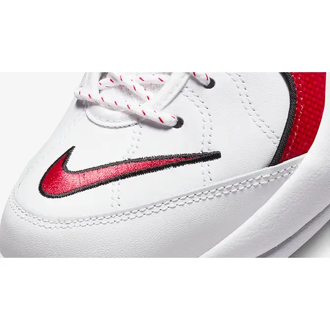 Nike zoom white and red hotsell