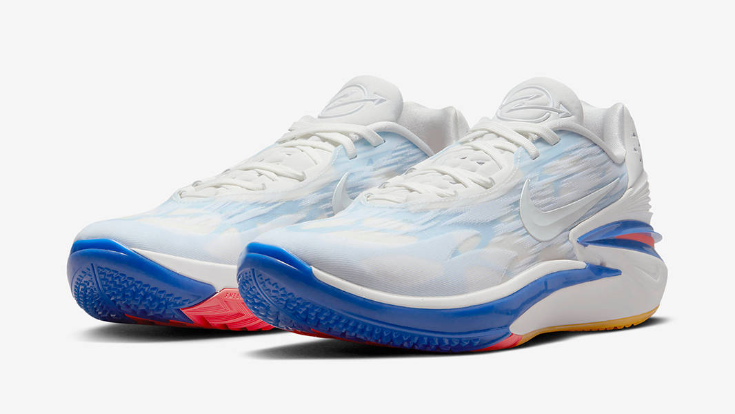 Nike Zoom GT Cut 2 White Blue DJ6015-102 Side