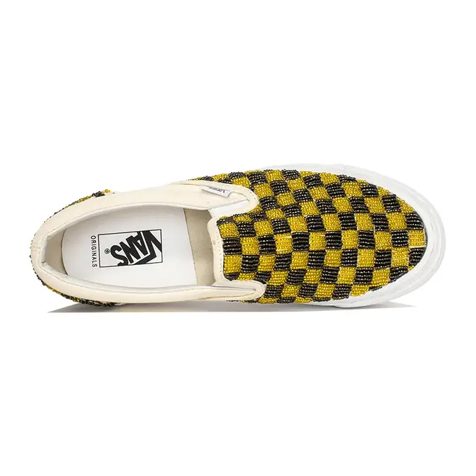 Fluffy checkered outlet vans