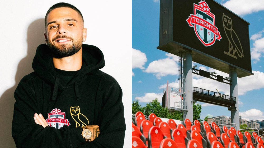 Image via OVO Drake's OVO x Toronto FC Mark Lorenzo Insigne's Signing With a Limited Capsule
