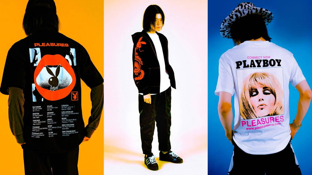 Image via PLEASURES PLAYBOY x PLEASURES Reconnect for Another Logo-Centric Capsule Collection