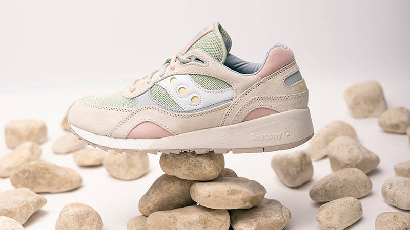 Saucony Shadow 6000 White Green Side 2