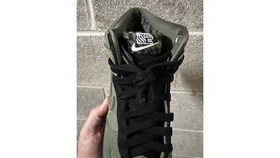 SOULGOODS x Nike SB Dunk High Green Detail