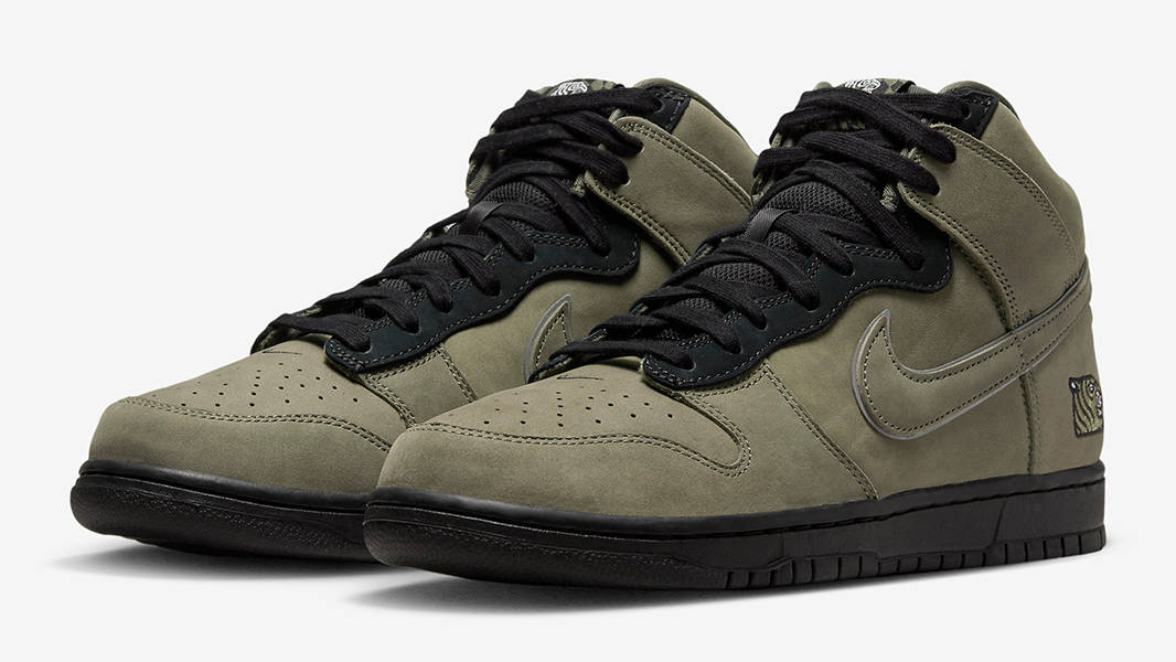 SOULGOODS x Nike SB Dunk High Green DR1415-200 Side