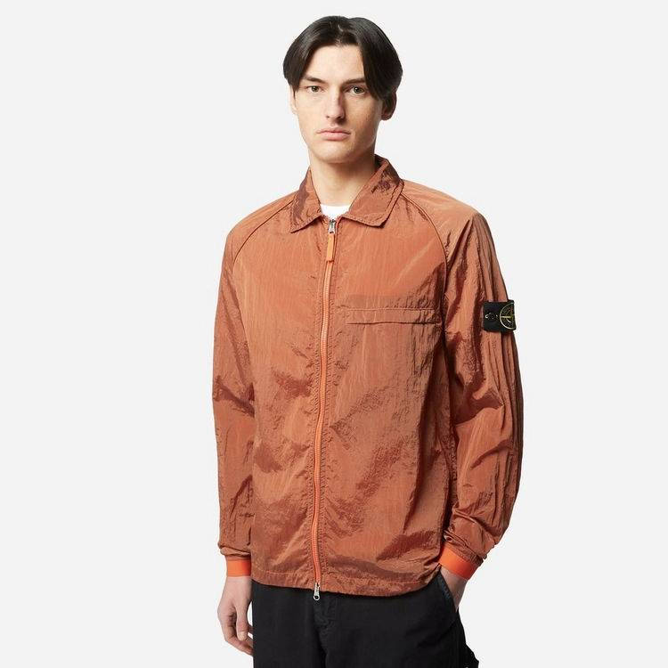 Nylon stone island outlet overshirt