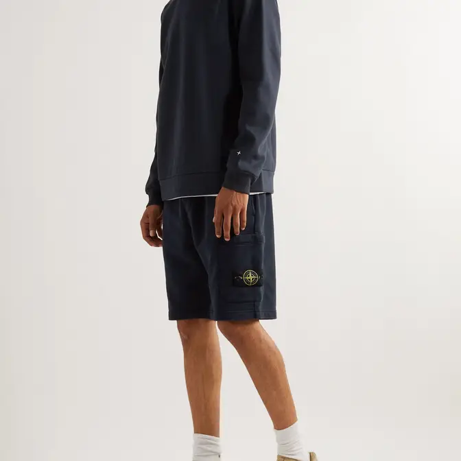 Stone island deals drawstring shorts