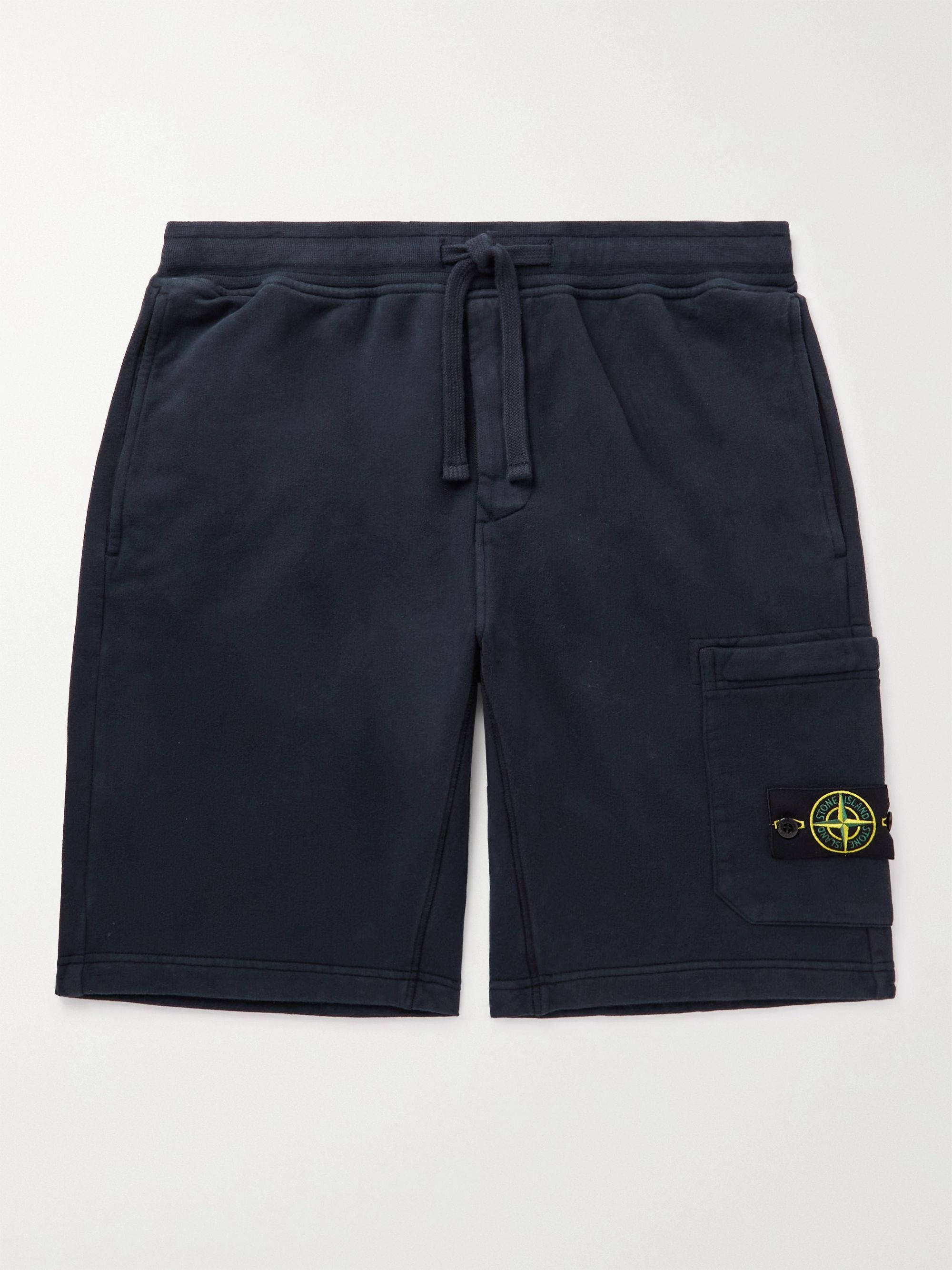 Stone island sweat 2025 shorts black