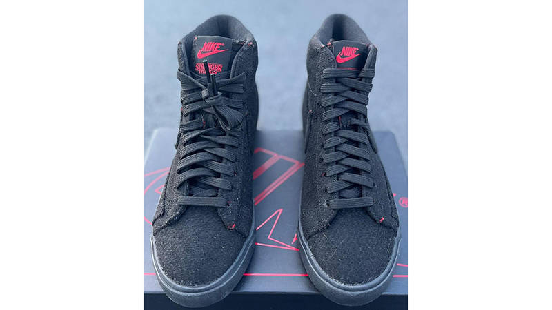 Stranger Things x Nike Blazer Mid Cast and Crew Front