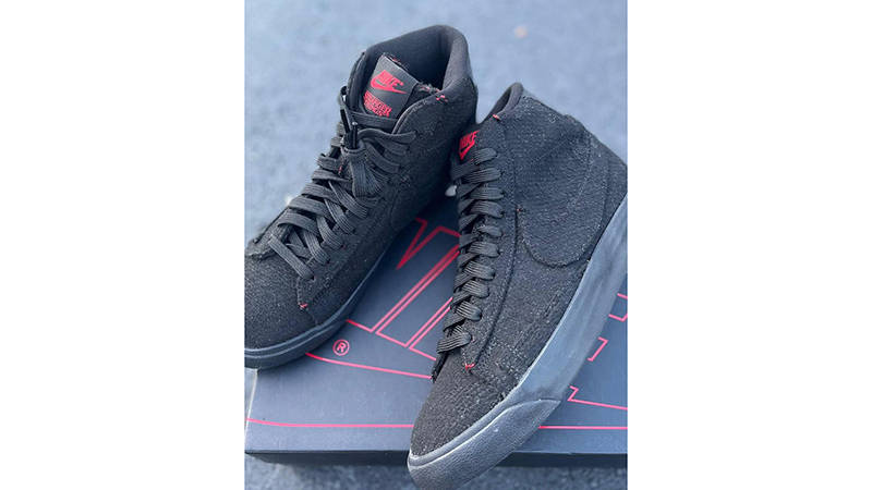Stranger Things x Nike Blazer Mid Cast and Crew Side