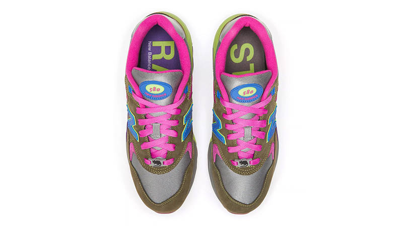 Stray Rats x New Balance 580 Teal Green MT580ST2 Top