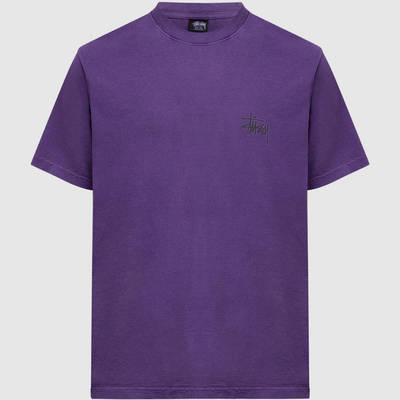 Stussy Skull Wings Pigmented Dyed T-Shirt Purple