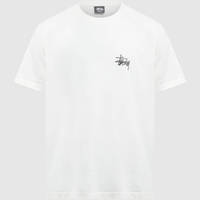 Stussy Skull Wings Pigmented Dyed T-Shirt White