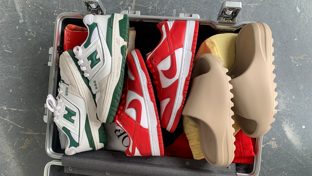 Image via The Sole Supplier What to pack in your suitcase this summer