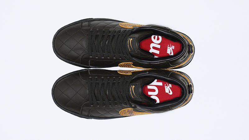 Supreme x Nike SB Blazer Mid Black | Where To Buy | DV5078-001