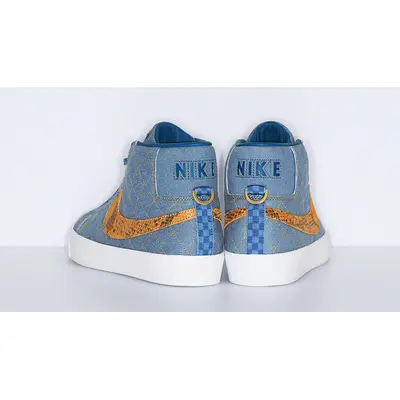 Supreme x Nike SB Blazer Mid Denim Blue | Where To Buy | DX8421