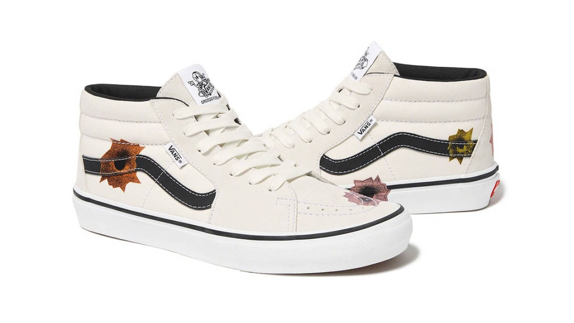 The Supreme x Vans Skate Grosso Mid Launches This Week | The Sole Supplier